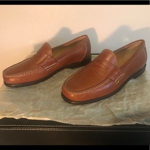NIB Tommy Bahamas Men’s Loafers (8) Westbay Brandy